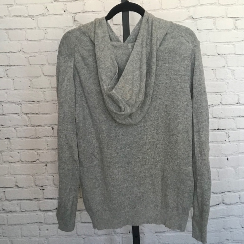 Gap Angora Rabbit Hair Blend Hooded Sweater - Picture 2 of 4